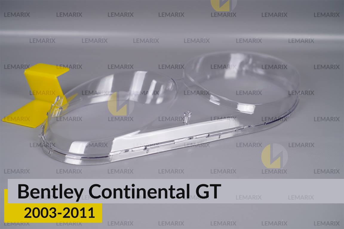 Скло фари Bentley Continental GT (2003-2011) ліве