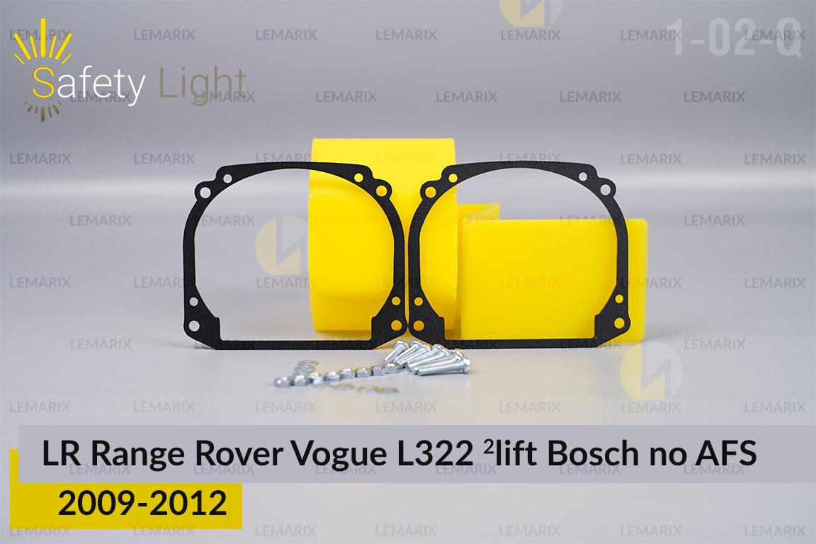 Перехідна рамка для Land Rover Range Rover Vogue L322 Bosch no AFS (2009-2012) 2 рест