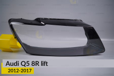 Скло фари Audi Q5 8R (2012-2017) рест праве