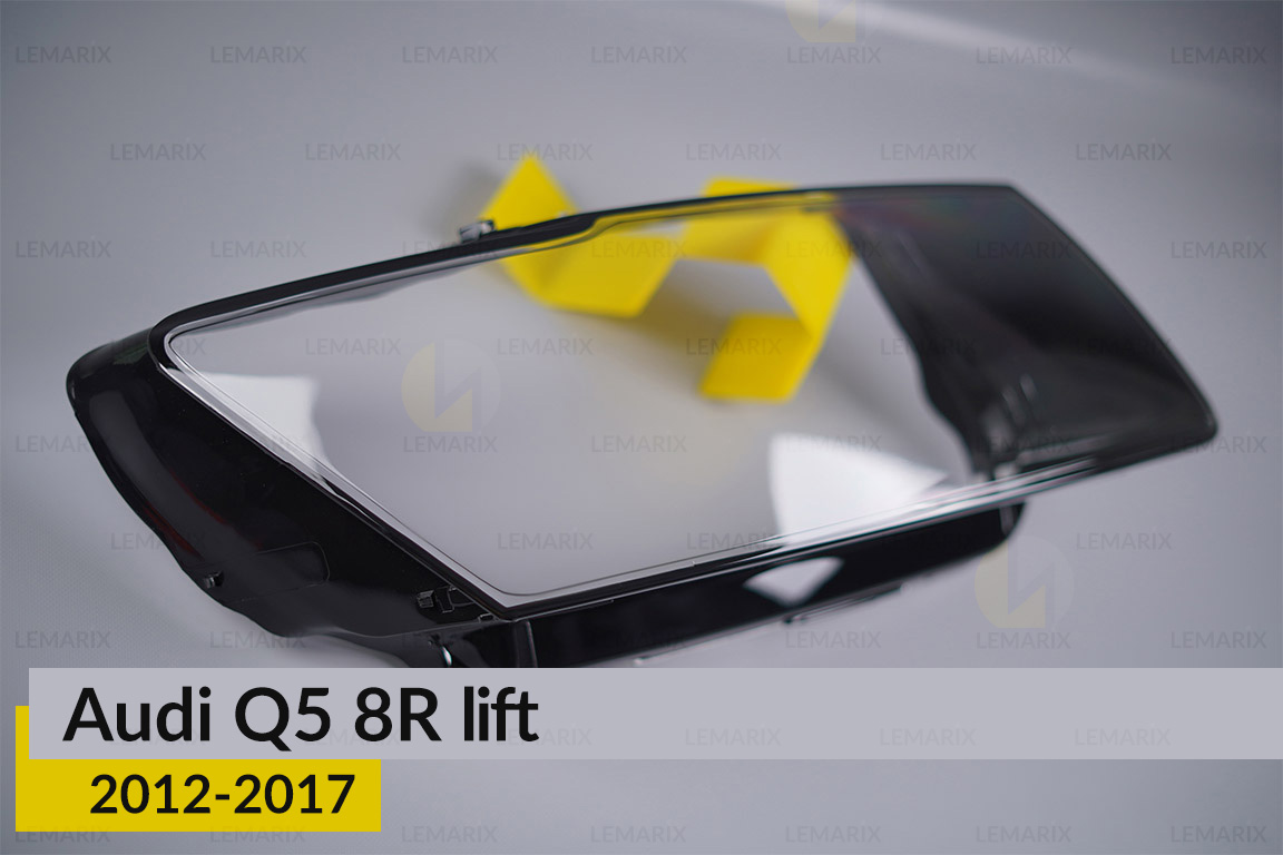 Скло фари Audi Q5 8R (2012-2017) рест праве