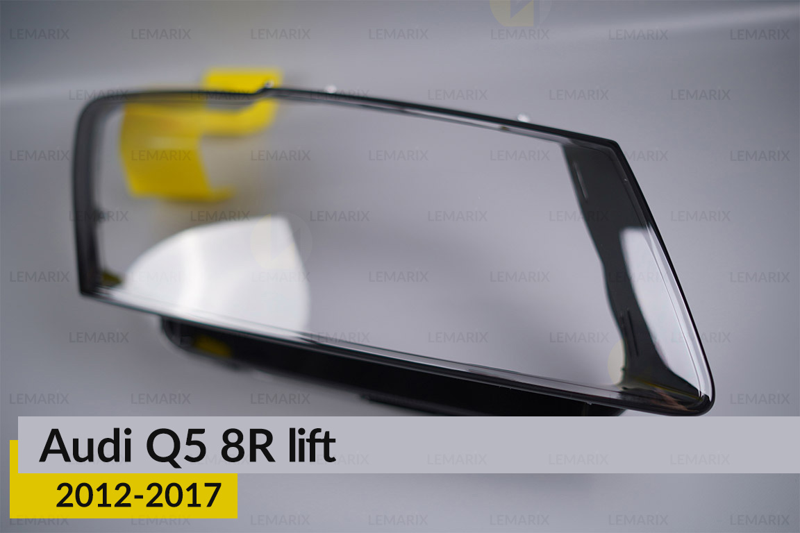 Скло фари Audi Q5 8R (2012-2017) рест праве