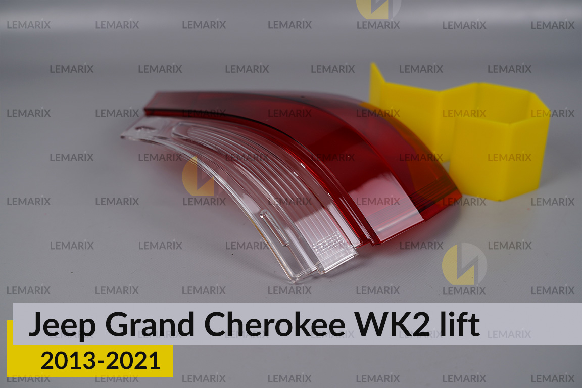 Скло заднього ліхтаря зовнішнє в крилі Jeep Grand Cherokee WK2 (2013-2021) рест ліве