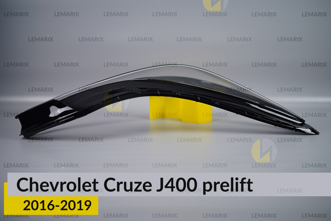 Скло фари Chevrolet Cruze J400 (2016-2019) дорест праве