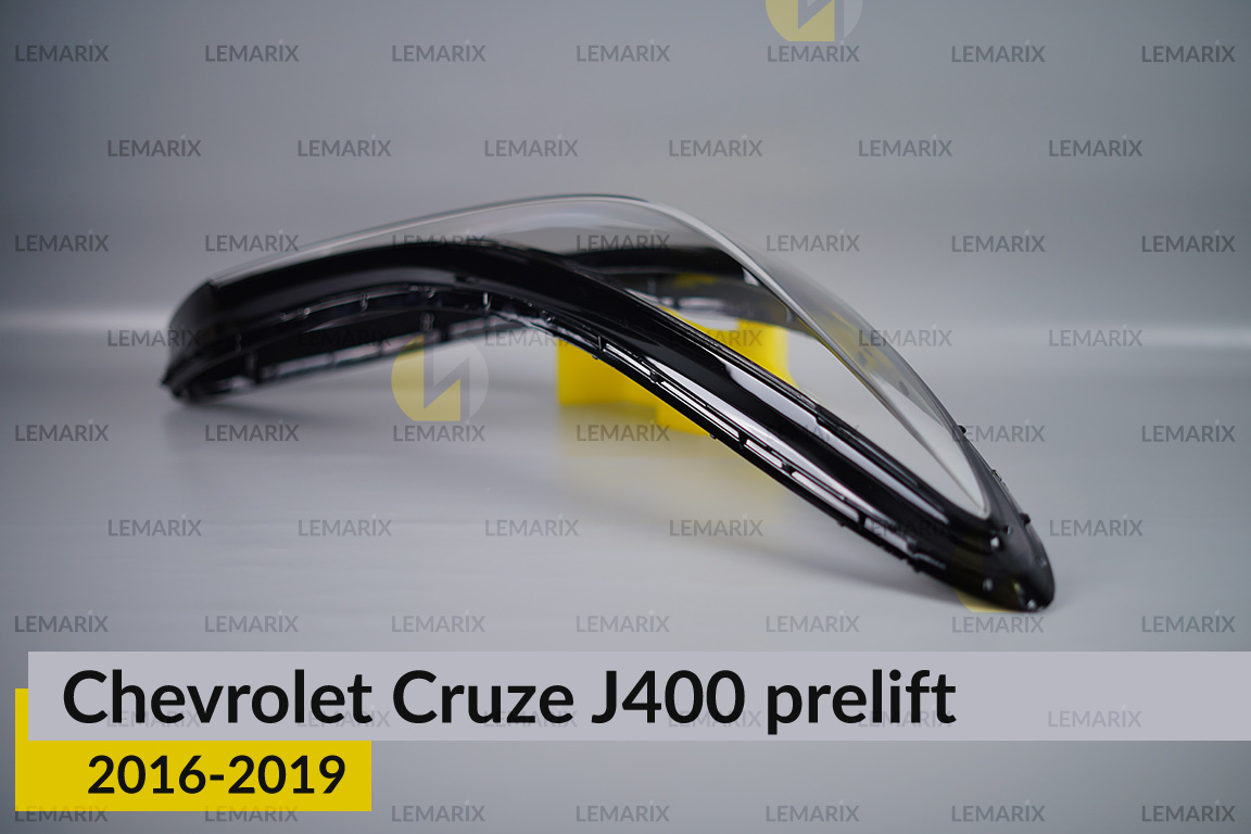 Скло фари Chevrolet Cruze J400 (2016-2019) дорест праве