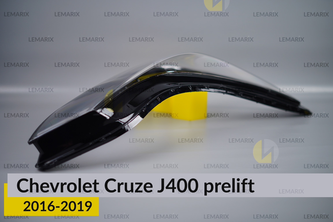 Скло фари Chevrolet Cruze J400 (2016-2019) дорест праве