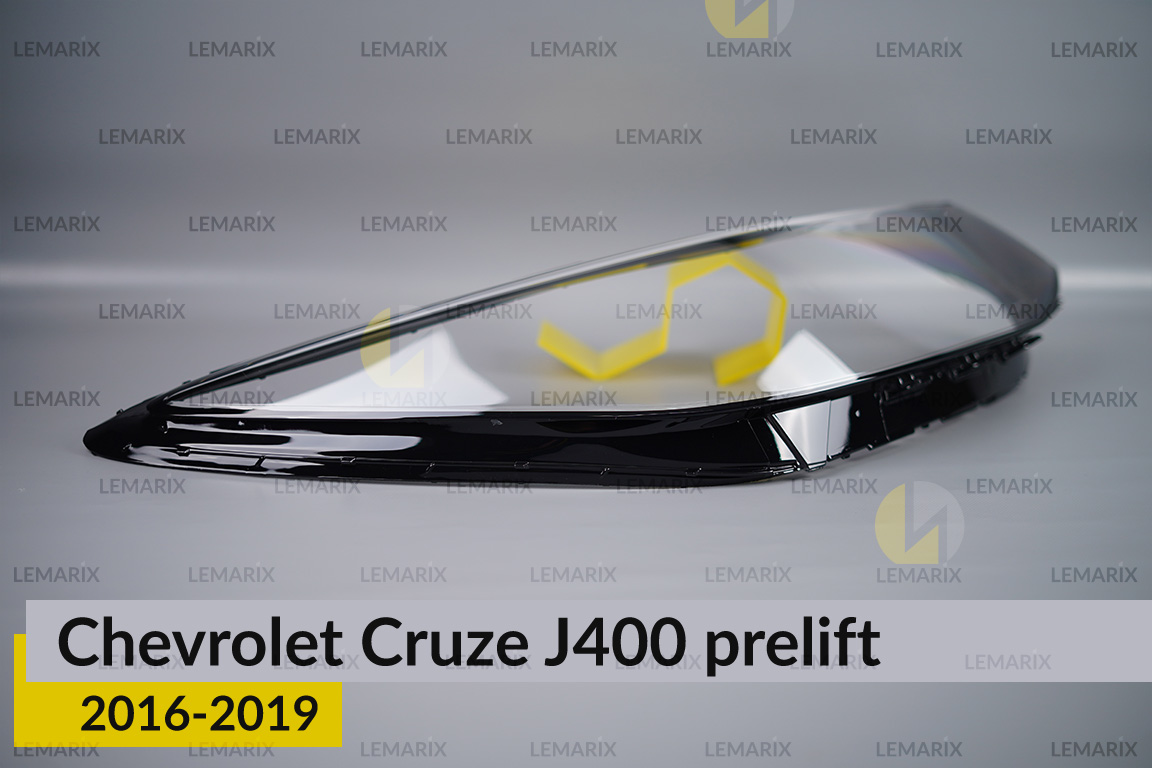 Скло фари Chevrolet Cruze J400 (2016-2019) дорест праве