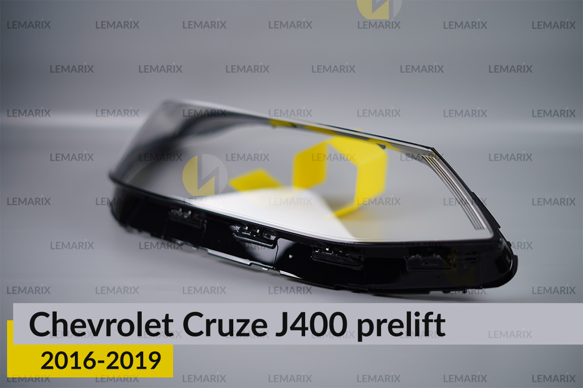Скло фари Chevrolet Cruze J400 (2016-2019) дорест праве