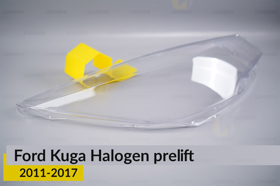 Скло фари Ford Kuga Halogen (2011-2017) дорест праве