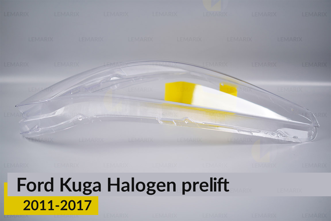 Скло фари Ford Kuga Halogen (2011-2017) дорест праве