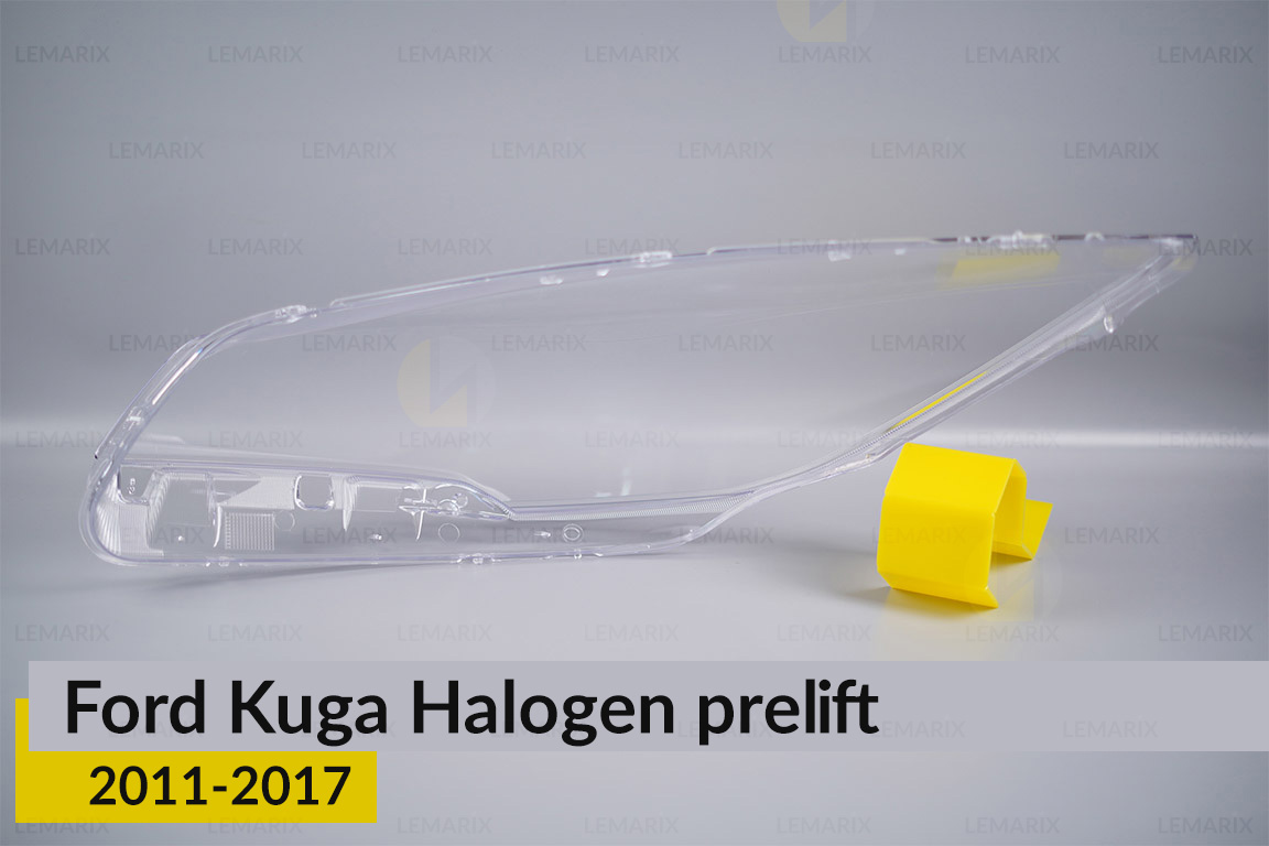 Скло фари Ford Kuga Halogen (2011-2017) дорест праве