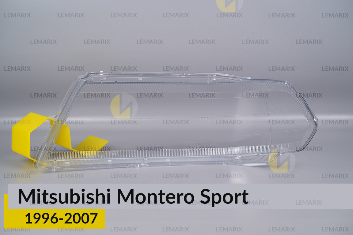 Скло фари Mitsubishi Montero Sport (1996-2007) праве