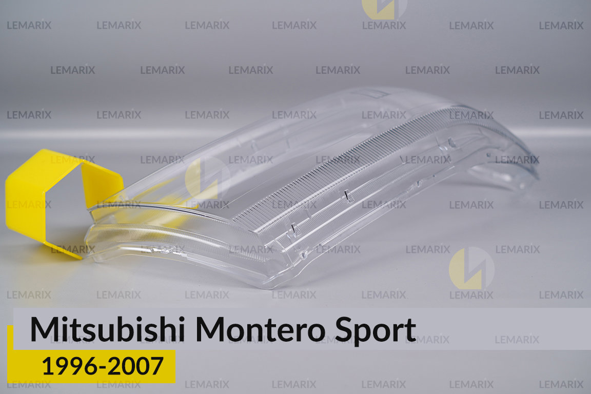 Скло фари Mitsubishi Montero Sport (1996-2007) праве