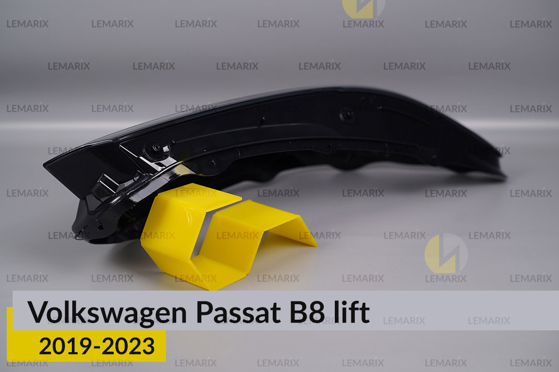 Скло фари VW Volkswagen Passat B8 (2019-2023) рест праве