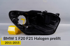 Корпус фары BMW 1 F20 F21 Halogen (2011-2015) дорест правый