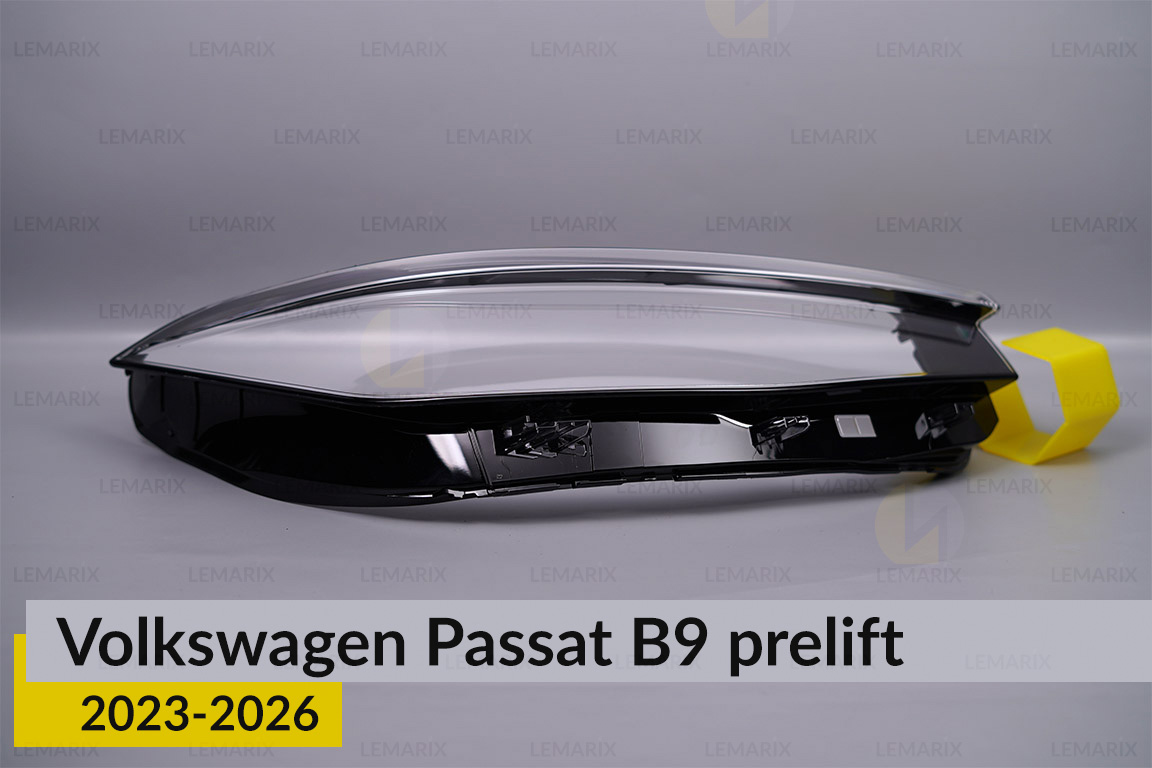 Скло фари VW Volkswagen Passat B9 (2023-2026) дорест праве