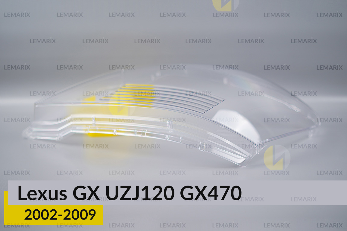 Скло фари Lexus GX UZJ120 GX470 (2002-2009) ліве