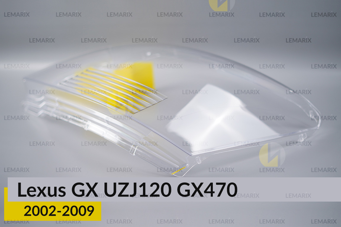 Скло фари Lexus GX UZJ120 GX470 (2002-2009) ліве