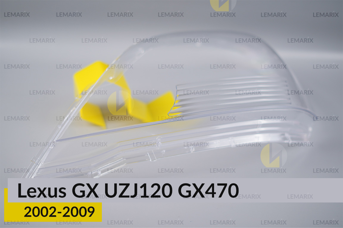 Скло фари Lexus GX UZJ120 GX470 (2002-2009) ліве