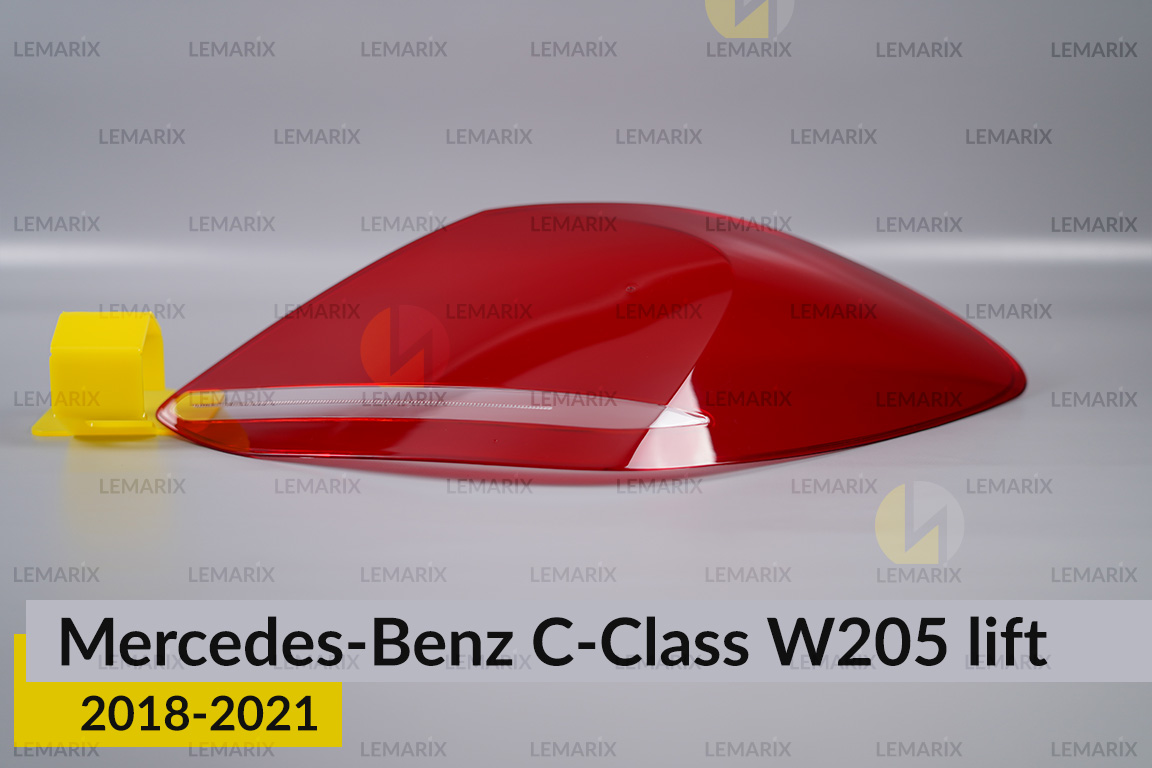 Скло заднього ліхтаря Mercedes-Benz C-Class W205 (2018-2021) рест праве