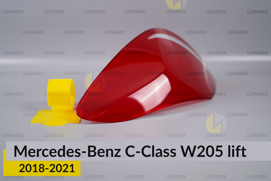 Скло заднього ліхтаря Mercedes-Benz C-Class W205 (2018-2021) рест праве
