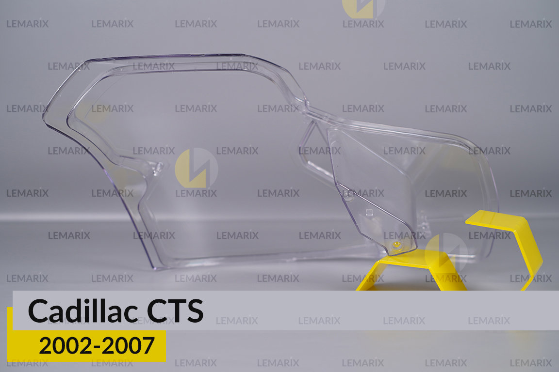 Скло фари Cadillac CTS (2002-2007) ліве
