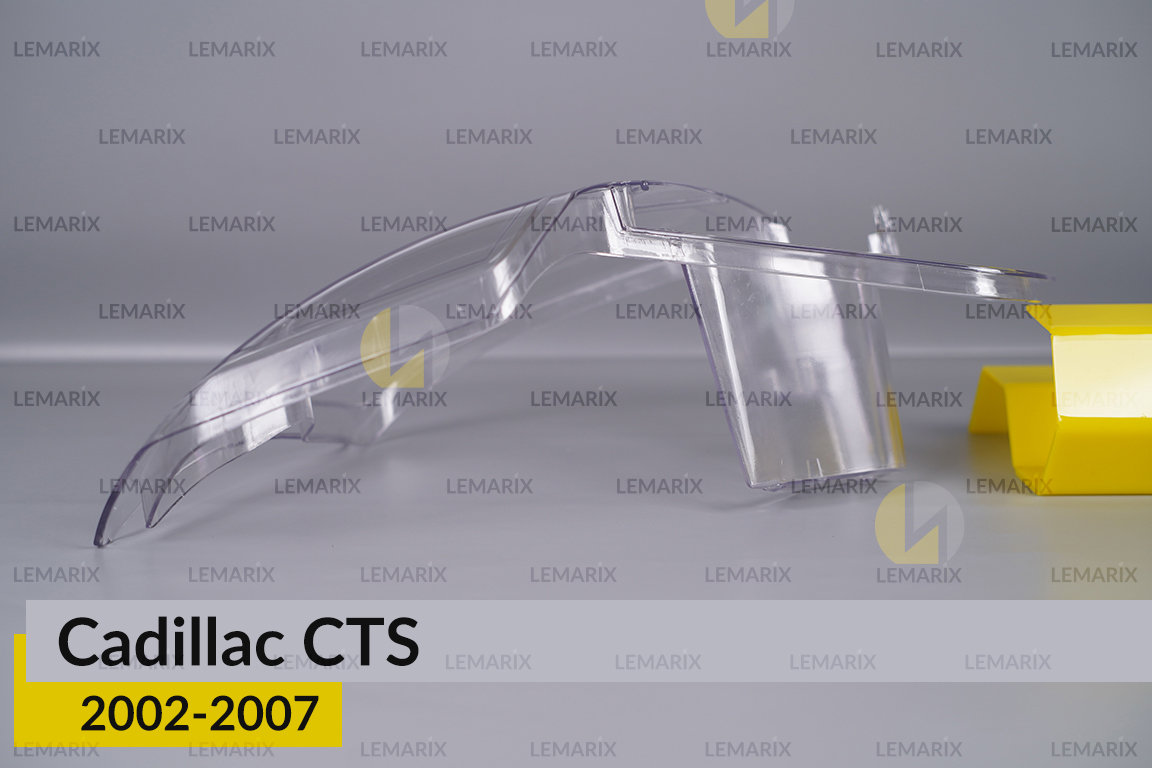 Скло фари Cadillac CTS (2002-2007) ліве