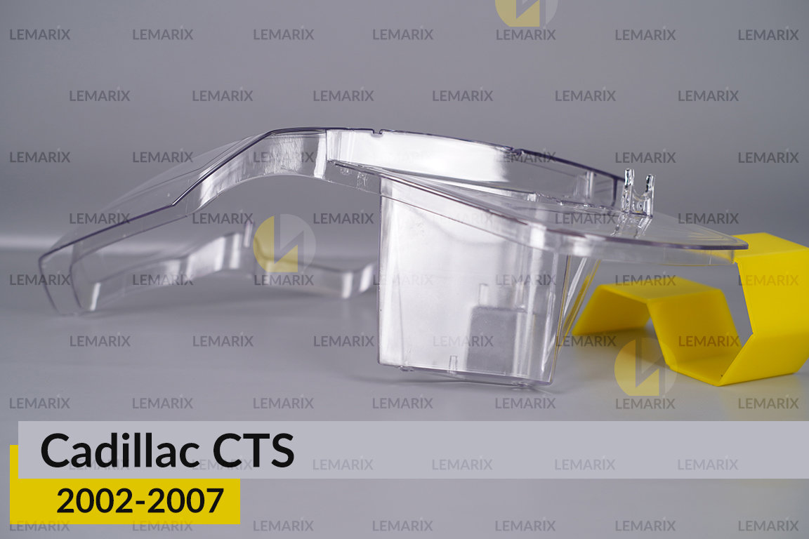 Скло фари Cadillac CTS (2002-2007) ліве