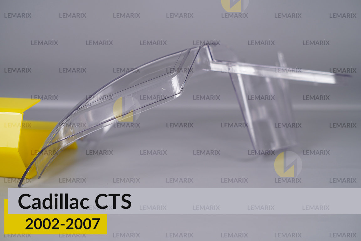 Скло фари Cadillac CTS (2002-2007) ліве