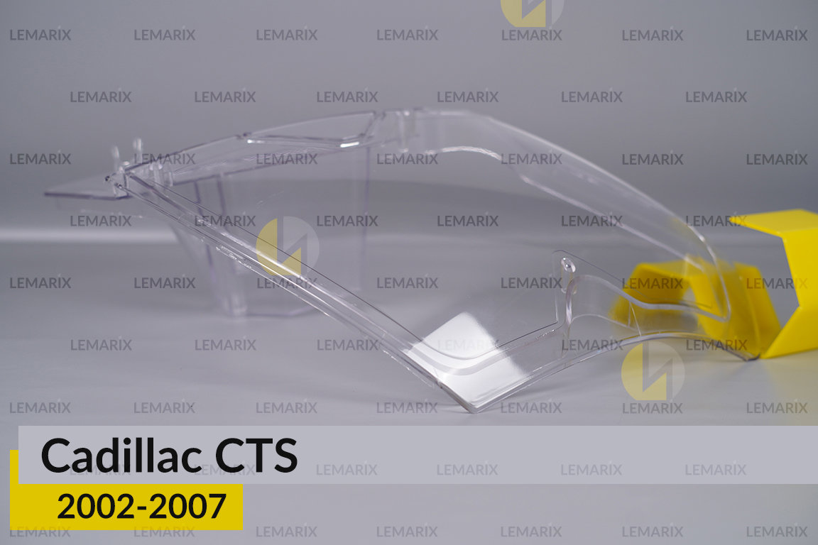 Скло фари Cadillac CTS (2002-2007) ліве