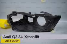 Корпус фары Audi Q3 8U Xenon (2014-2019) рест правый