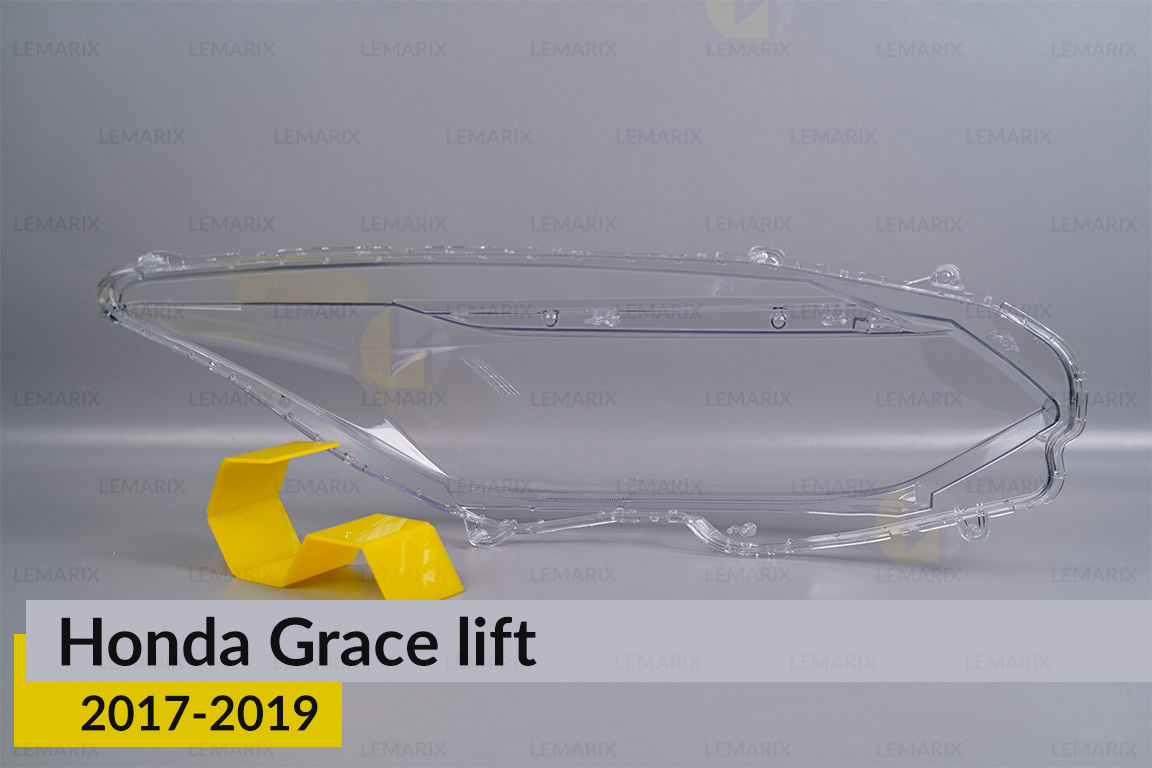 Скло фари Honda Grace (2017-2019) рест ліве