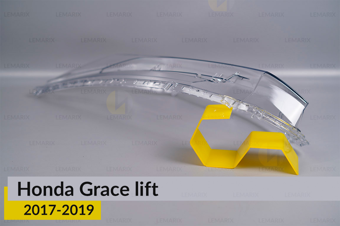 Скло фари Honda Grace (2017-2019) рест ліве