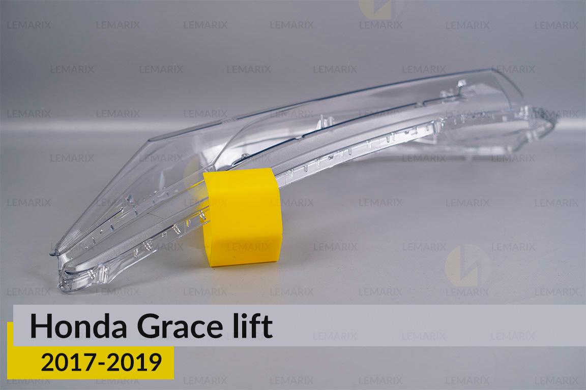 Скло фари Honda Grace (2017-2019) рест ліве