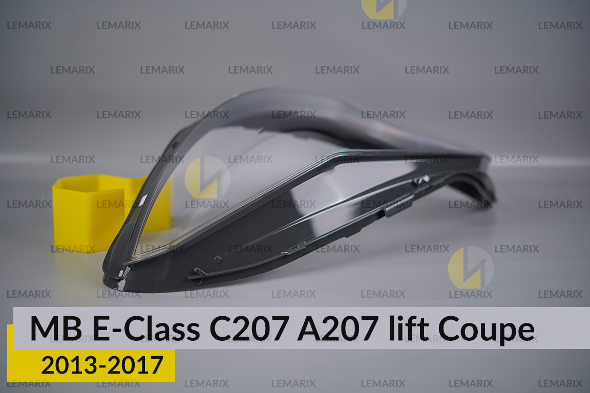 Скло фари Mercedes-Benz E-Class C207 A207 Coupe (2013-2017) рест ліве
