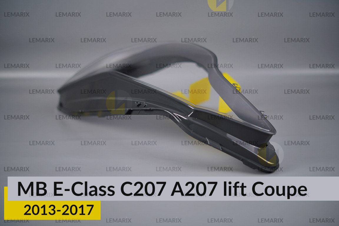 Скло фари Mercedes-Benz E-Class C207 A207 Coupe (2013-2017) рест ліве