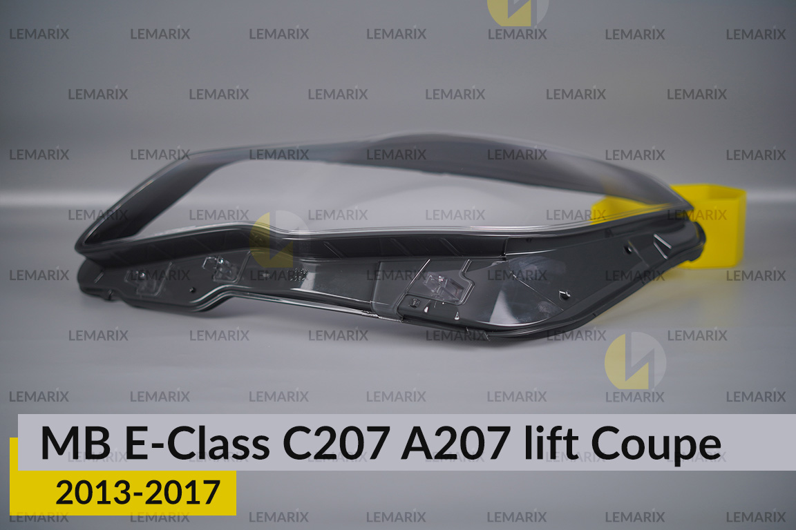 Скло фари Mercedes-Benz E-Class C207 A207 Coupe (2013-2017) рест ліве