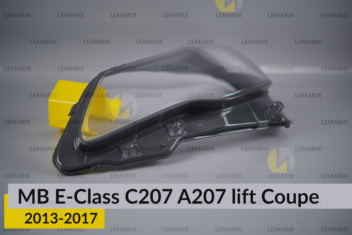 Скло фари Mercedes-Benz E-Class C207 A207 Coupe (2013-2017) рест ліве