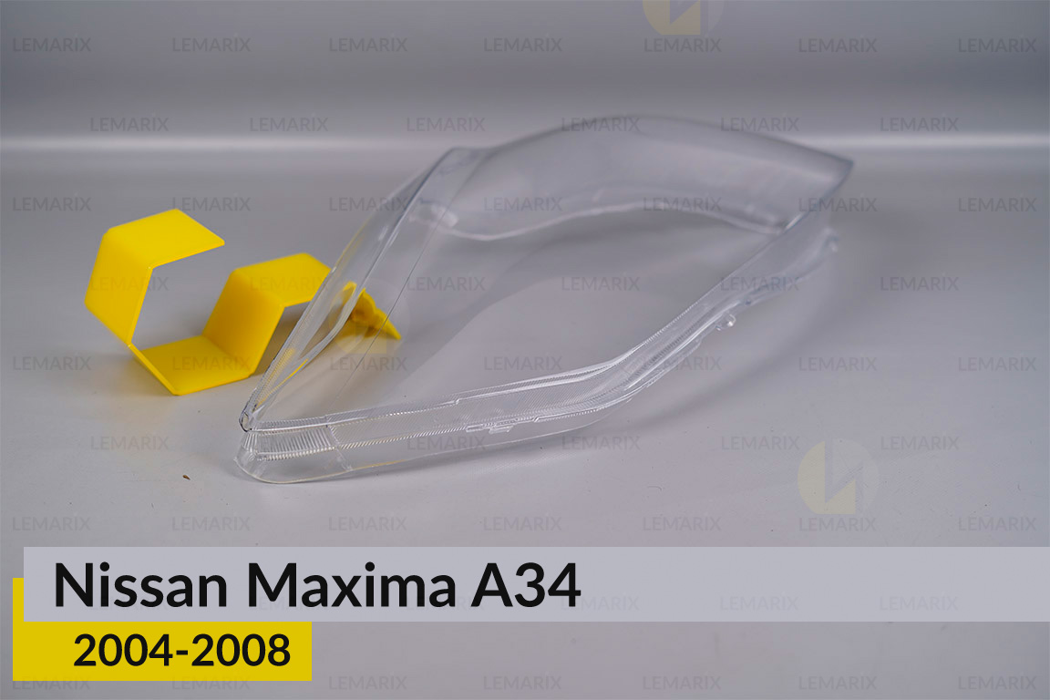 Скло фари Nissan Maxima A34 (2004-2008) ліве
