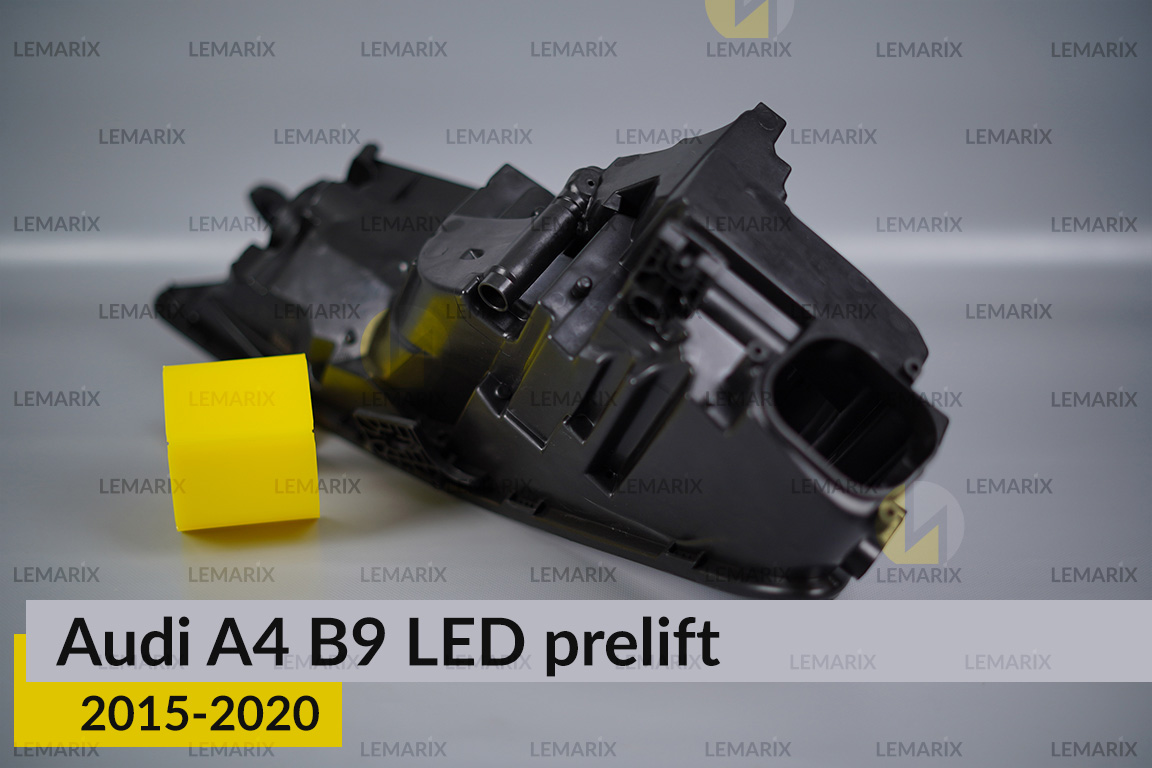 Корпус фари Audi A4 B9 LED (2015-2020) дорест лівий
