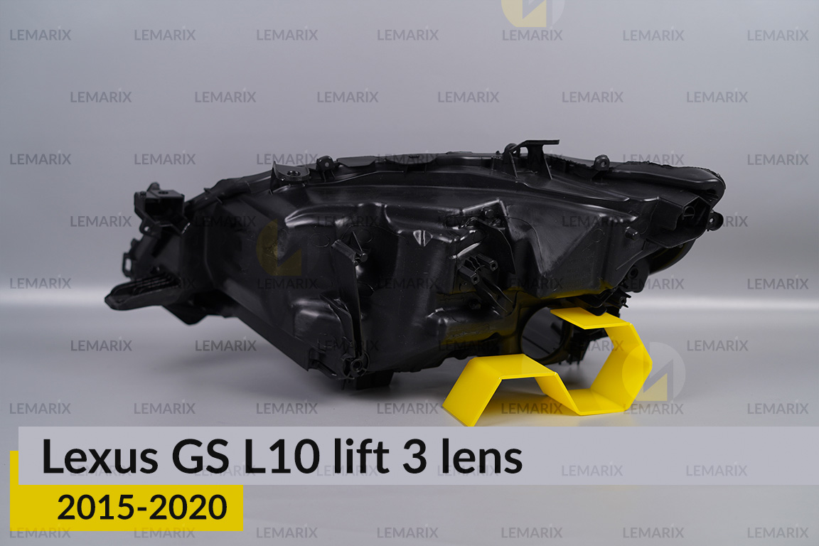 Корпус фари Lexus GS L10 3 лінзи (2015-2020) рест правий
