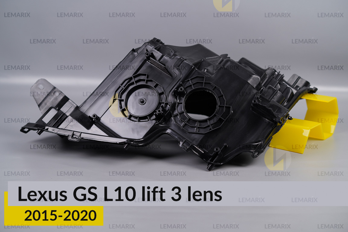 Корпус фари Lexus GS L10 3 лінзи (2015-2020) рест правий