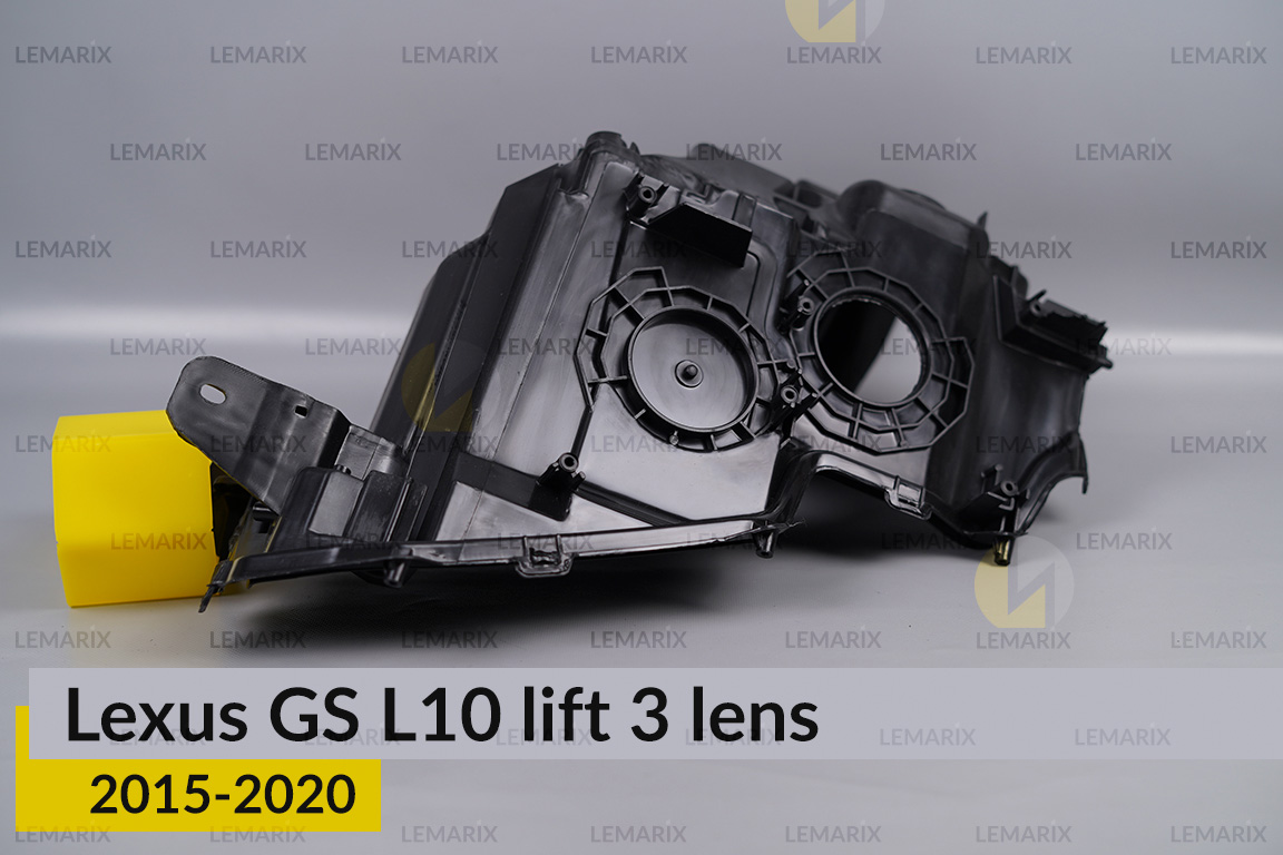 Корпус фари Lexus GS L10 3 лінзи (2015-2020) рест правий