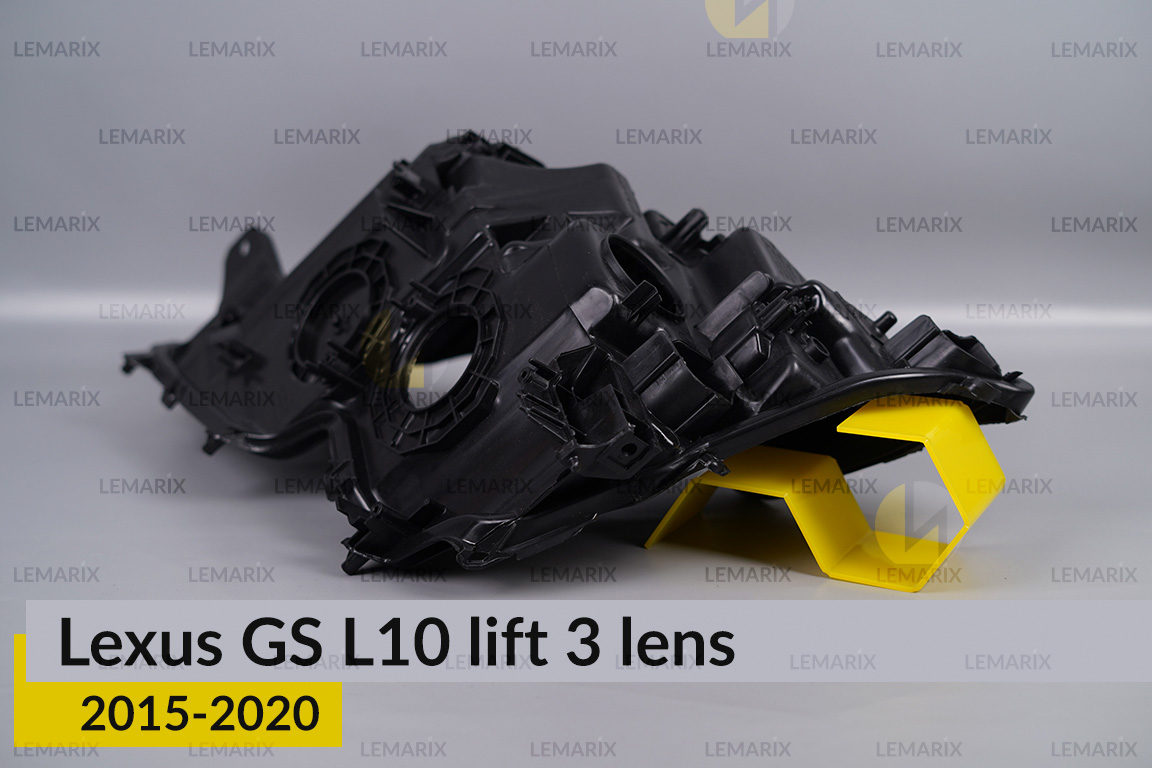 Корпус фари Lexus GS L10 3 лінзи (2015-2020) рест правий