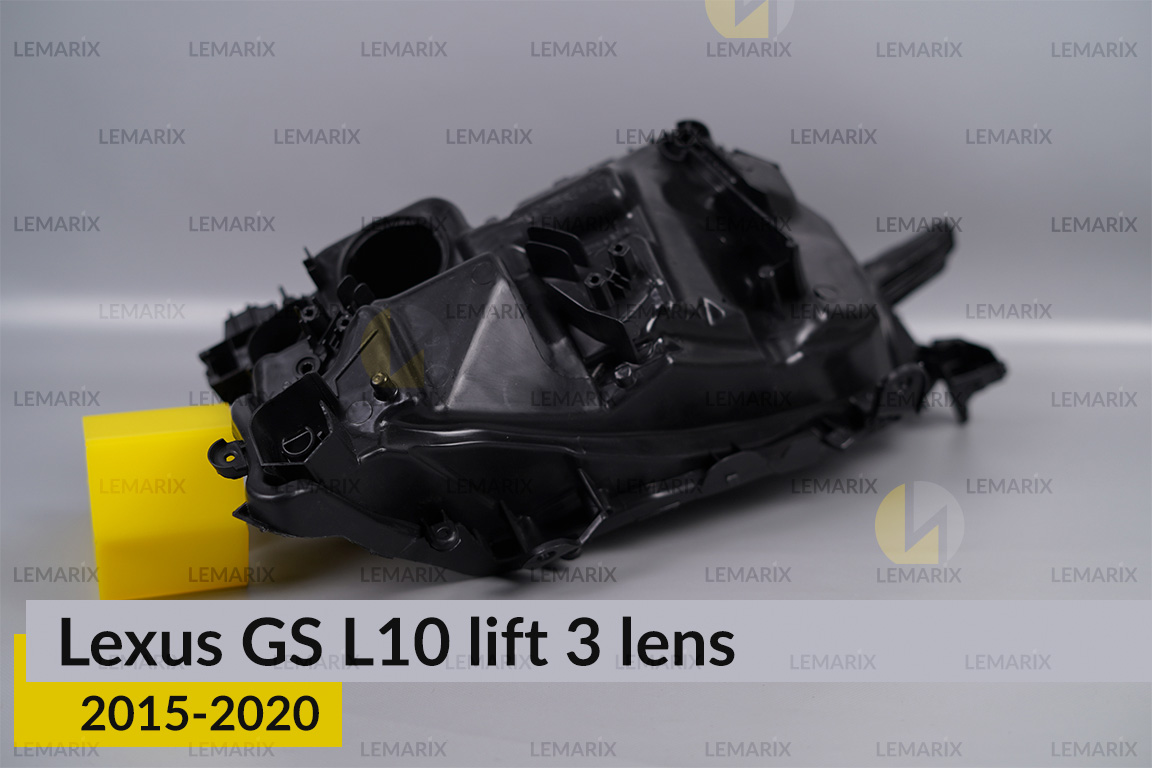 Корпус фари Lexus GS L10 3 лінзи (2015-2020) рест правий