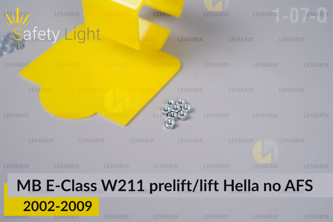 Перехідна рамка для Mercedes-Benz E-Class W211 Hella no AFS (2002-2009) дорест/рест