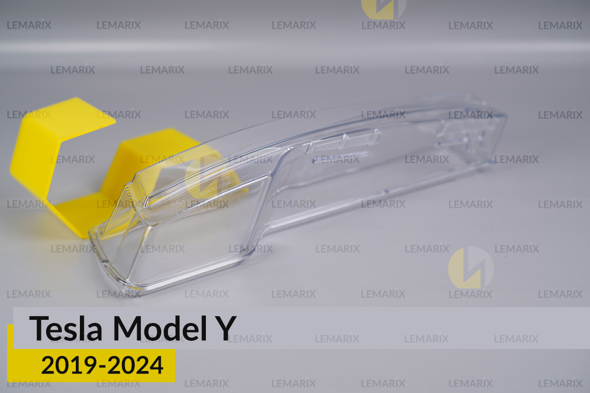 Скло протитуманної фари Tesla Model Y (2019-2025) ліве