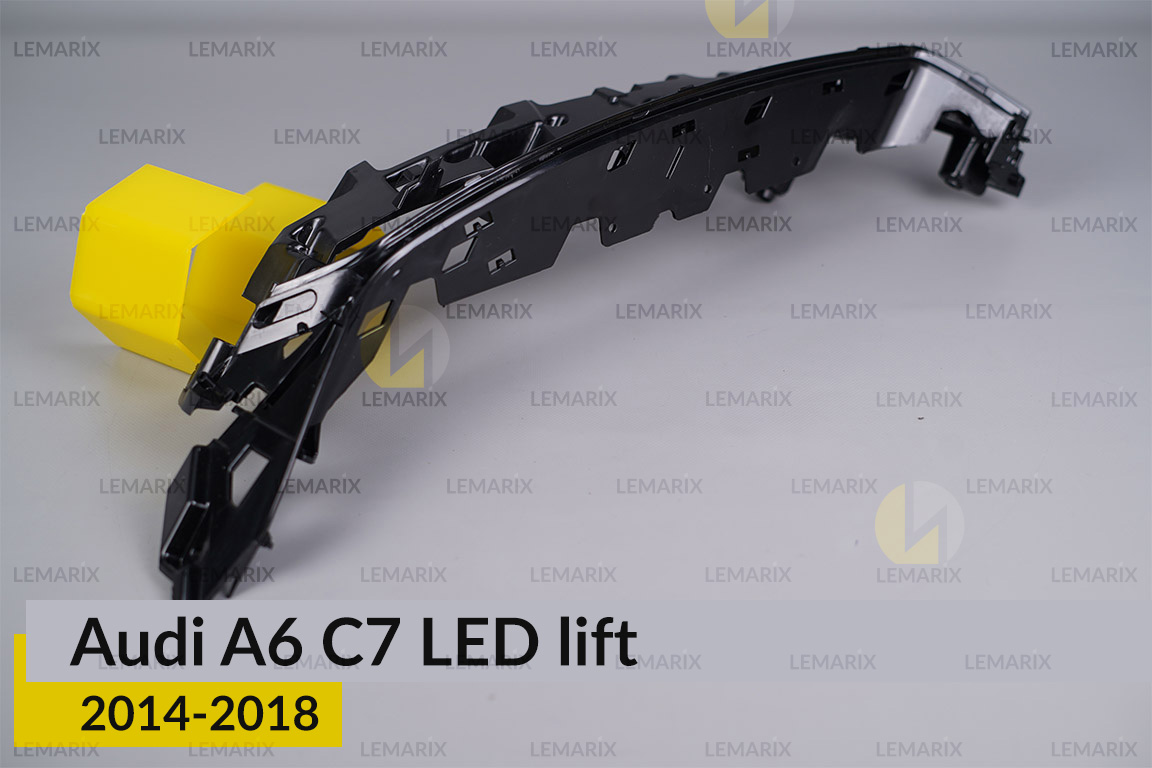 Декоративная маска 1 Audi A6 C7 LED (2014-2018) рест левая