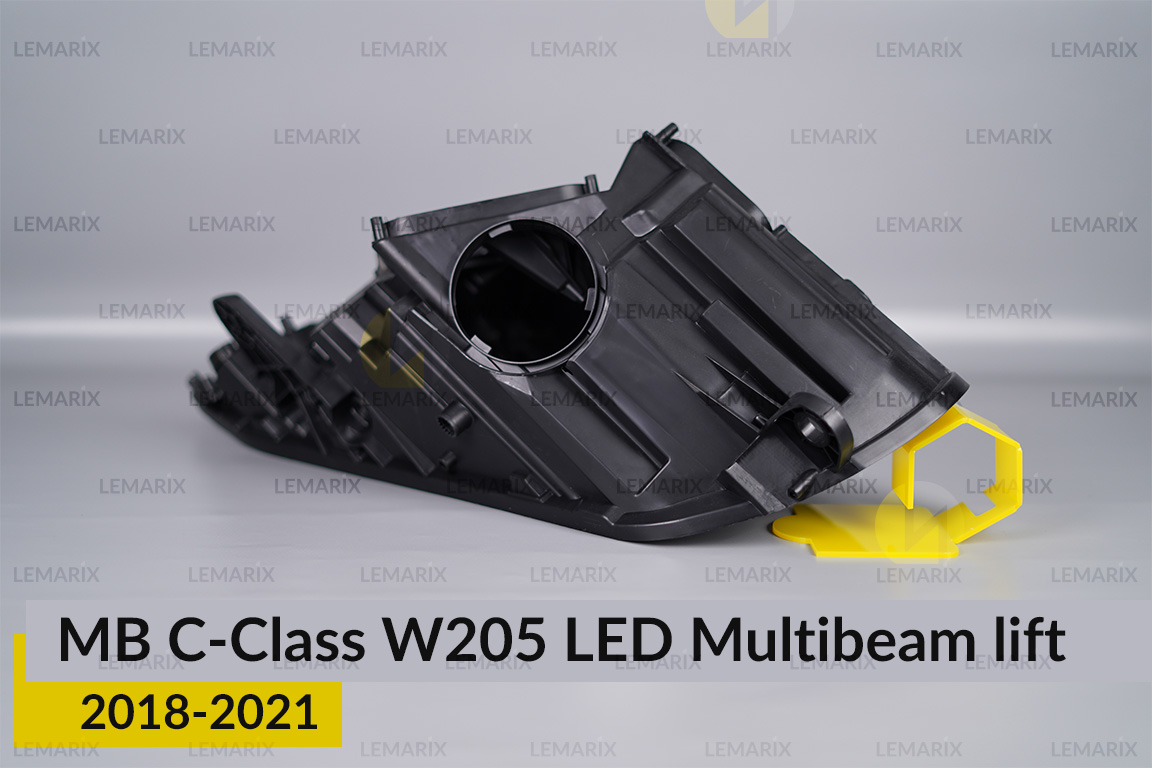 Корпус фари Mercedes-Benz C-Class W205 LED Multibeam (2018-2021) рест правий
