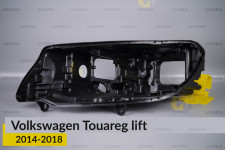 Корпус фары VW Volkswagen Touareg (2014-2018) рест левый