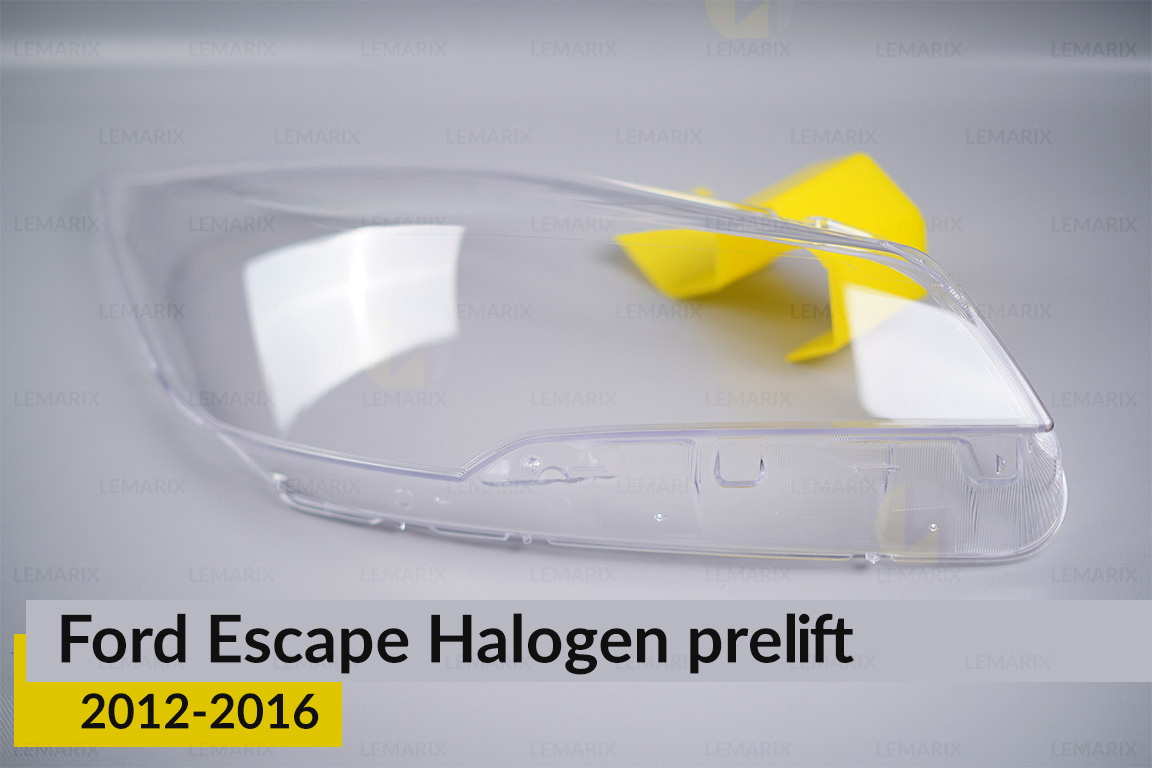 Скло фари Ford Escape Halogen (2012-2016) дорест праве